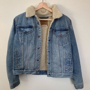 Levi’s Sherpa trucker jacket